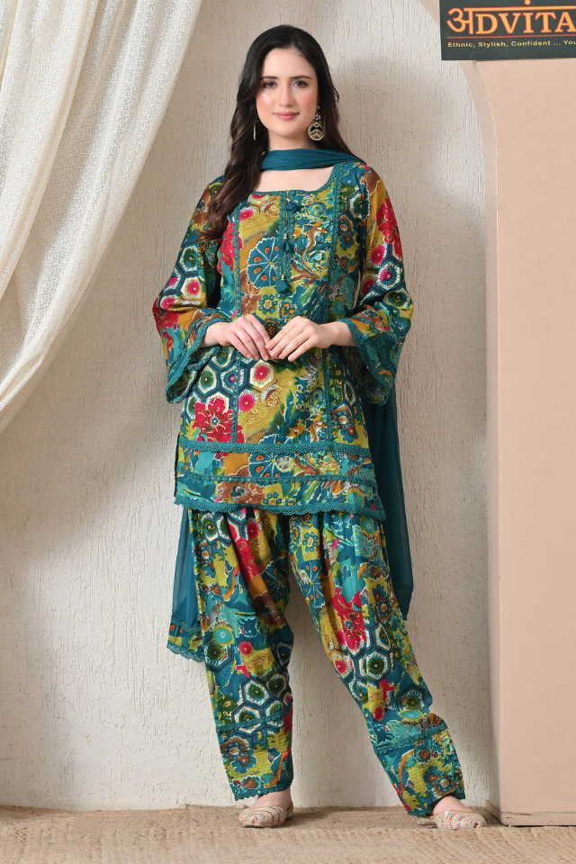 Wholesale farshi salwars — regal festive wear